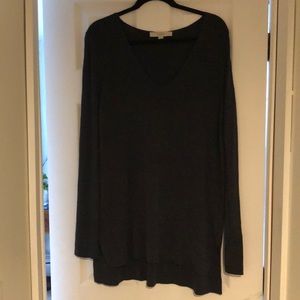 Blue v neck sweater